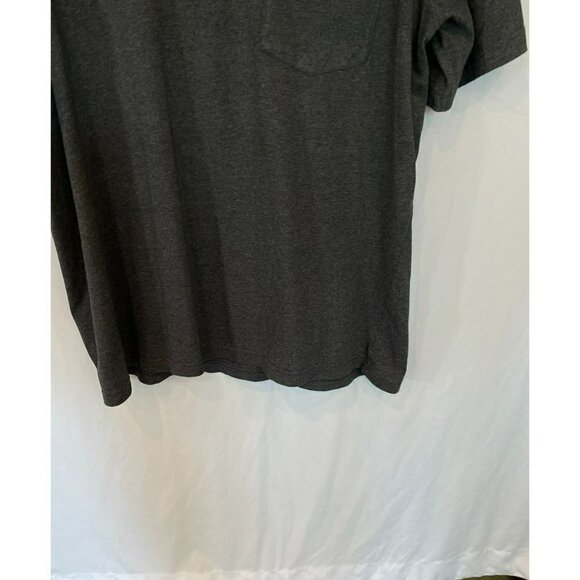 High Sierra Men's Short Sleeve Crew Neck Pullover Gray Tee Sz Large Cotton Work - Picture 5 of 9